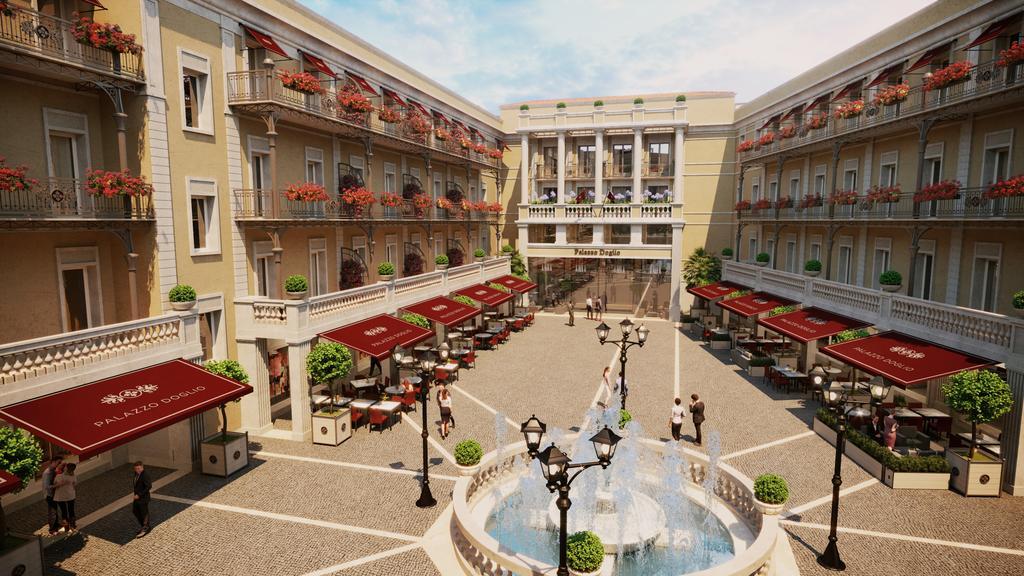 Palazzo Doglio Hotell Cagliari Eksteriør bilde The Village Square