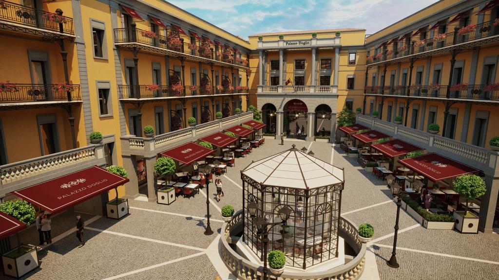Palazzo Doglio Hotell Cagliari Eksteriør bilde The Plaza Hotel